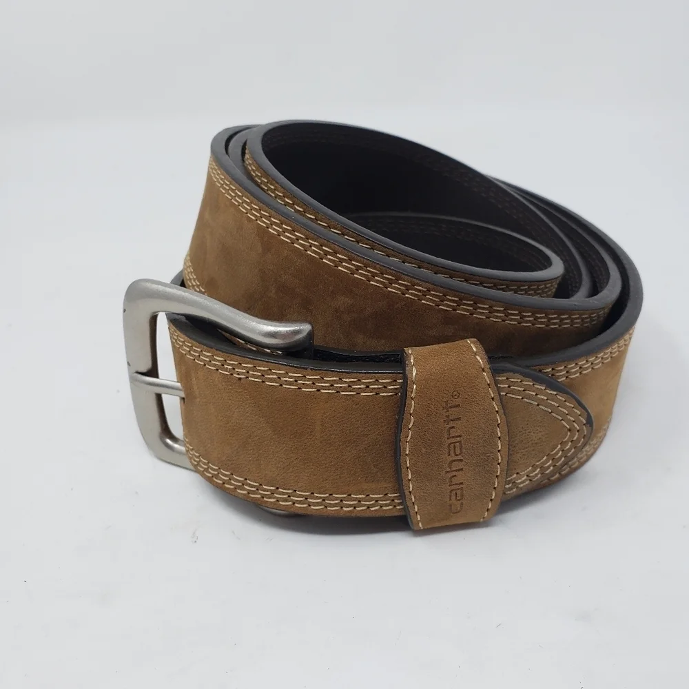 Carhartt Tan Italian Leather Belt size 52
